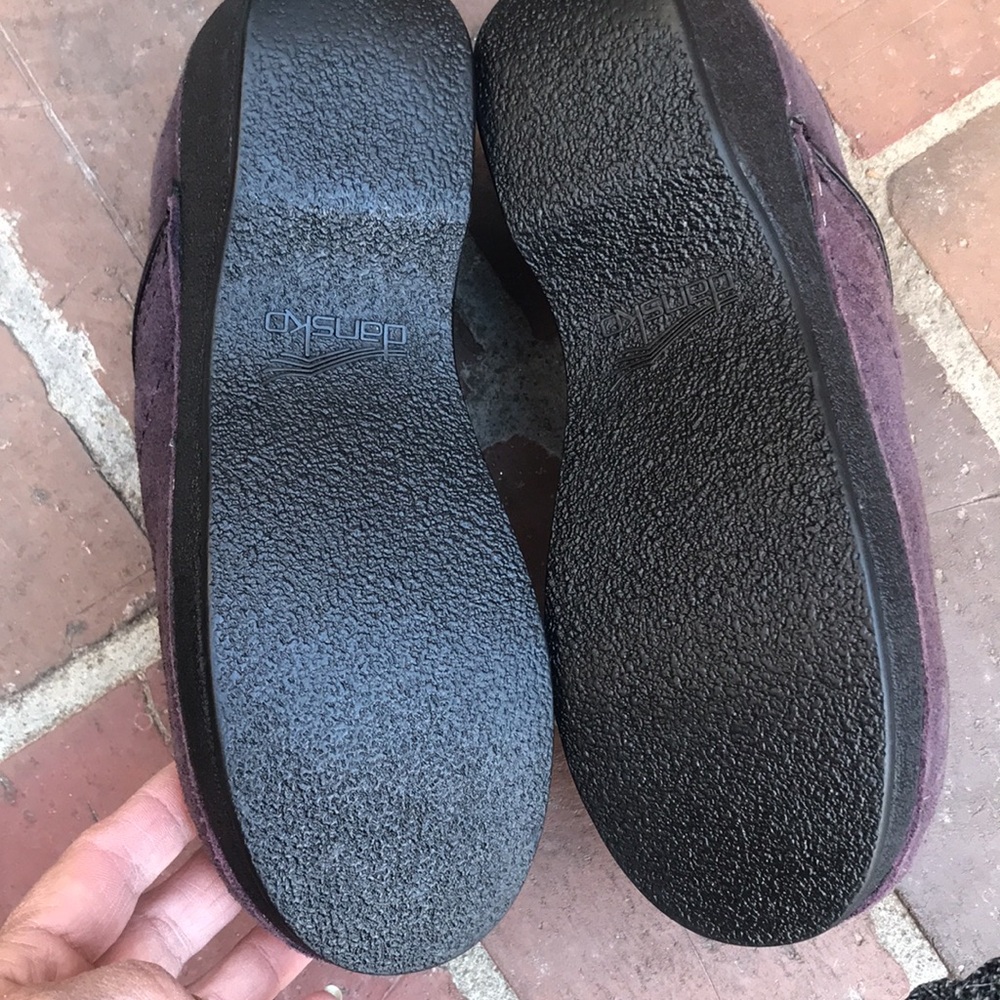 Dansko Suede Work Shoes - Picture 4 of 13